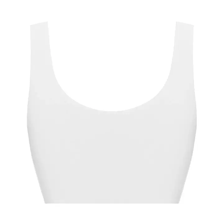 スロギー ゼロフィール(R) 綿混 ハーフトップ, ホワイト, product image number 1