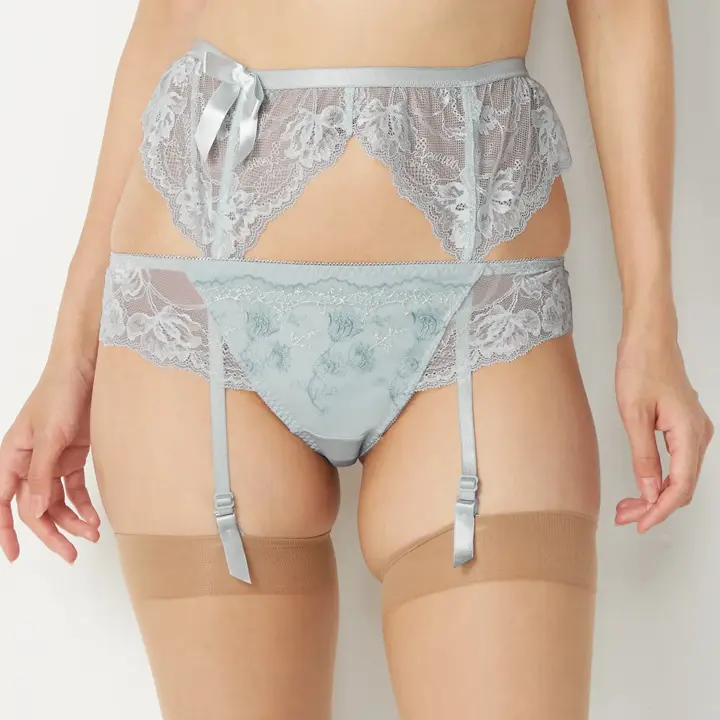 【SALE】ガーターベルト スターリーナイトファンタジア, グレー, model image number 0