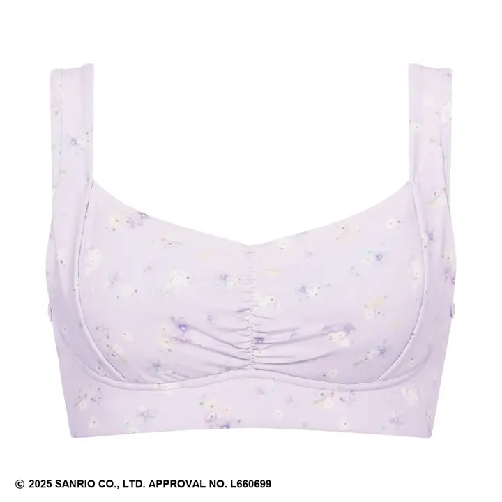 ハーフトップ マイメロディ♡クロミ &times; AMOSTYLE, パープル, product image number 0
