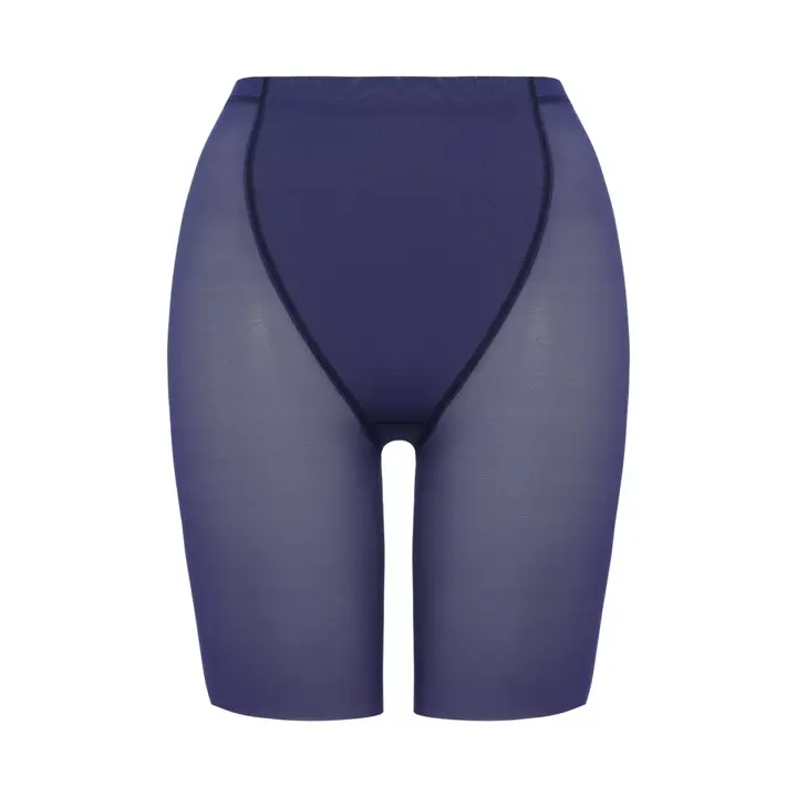 ボディーライナー8010 3分丈ロングショーツ, ブルー, product image number 0