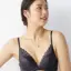 夢みるブラ(R) ノンワイヤー ブラ＆ショーツセット ドリームデイリリー【一部カラーSALE】, グレー, model image number 0