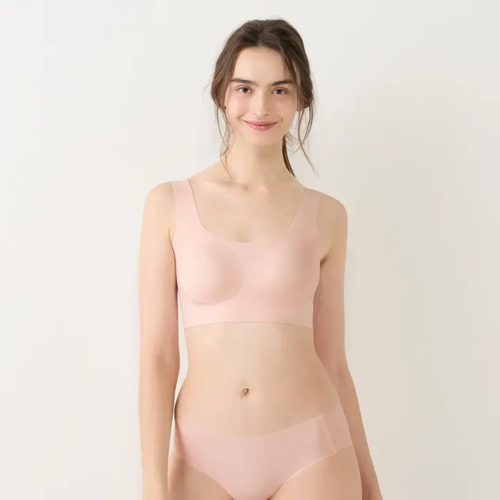 スロギー ゼロフィール ハーフトップ 【一部カラーSALE】, ピンク, model image number 1