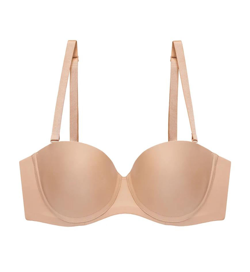Body Make Up Wired Push Up Bra With Detachable Straps in