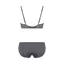 Daily AMOSTYLE 寄せブラ ブラ＆ショーツセット キューティーブロッサム, グレー, product image number 2
