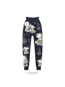 スロギー Warmer SNOOPY G083 ９分丈ニットパンツ