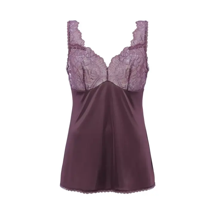 フロラーレ バイ トリンプ1100 ラウンドキャミソール【一部カラーSALE】, パープル, product image number 0