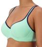 Triumph TRIACTION RACERBACK 2 PACK SPORTS BRA - Green - dark combination - Sport