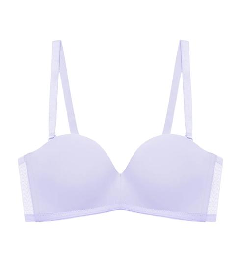 Triumph Simply Everyday Chic Non-Wired Detachable Push Up Bra - Misty lilac - Push Up Bra