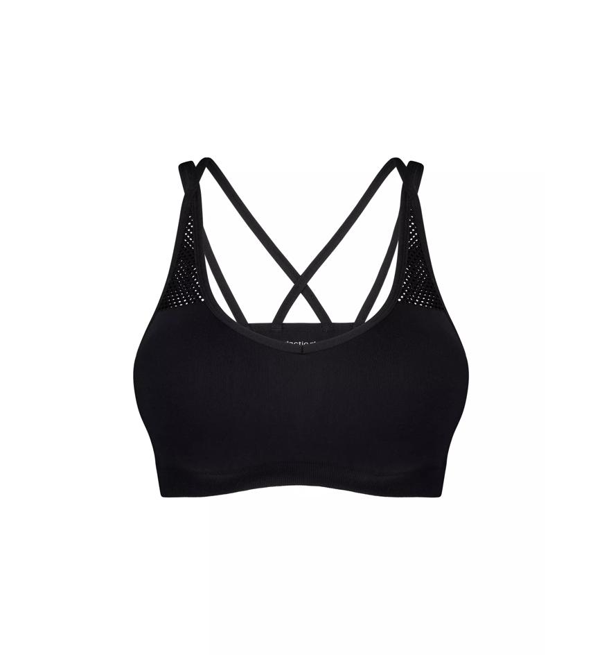 Triumph TRIACTION ZEN TOP - Black - Bra Top