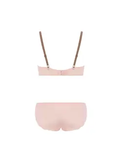 Daily Plus やわぴたワイヤーブラ ブラ＆ショーツセット　マイリトルガーデン