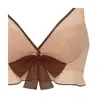 デコルテビューティーブラ ブラ＆ショーツセット プレイフルリボン, ベージュ, swatch