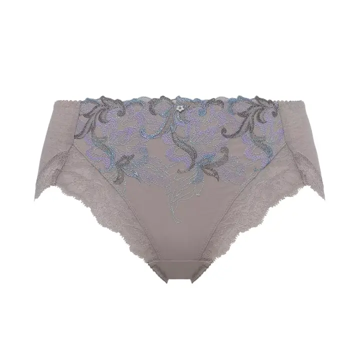 【SALE】トリンプストーリー598 はきこみ深めショーツ, グレー, product image number 0