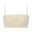 AMOSTYLEバンドゥ ブラジャー(ストラップ取り外し可) レイシーグロウ, ホワイト, product image number 0