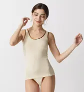 エス バイ スロギー サンデーズ  インナートップ【一部カラーSALE】, ベージュ, model image number 0