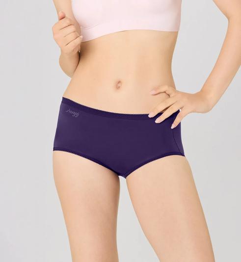 Sloggi SLOGGI COMFORT CARE MAXI - 2 PACK - Royal purple - Panties set