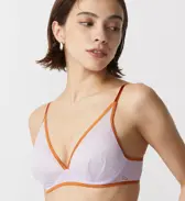 エス バイ スロギー センシュアル ノンワイヤーブラ, ピンク, model image number 0