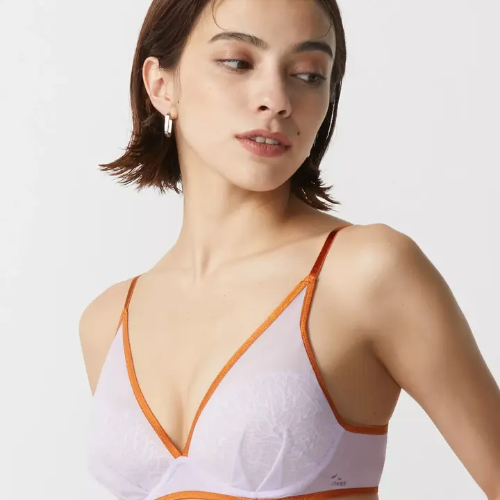 エス バイ スロギー センシュアル ノンワイヤーブラ, ピンク, model image number 0