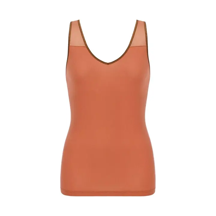 【SALE】エス バイ スロギー サンデーズ 袖なしトップ, オレンジ, product image number 0