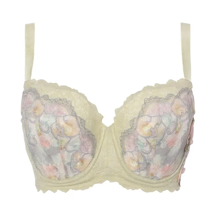 【SALE】レッドレーベル バイ トリンプ0120 ブラジャー(パッドなし), グリーン, product image number 0