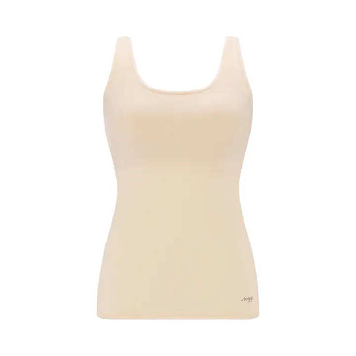 スロギー ゴー オールラウンド カップ付きトップ2 ラージ【一部カラーSALE】, ベージュ, product image number 0