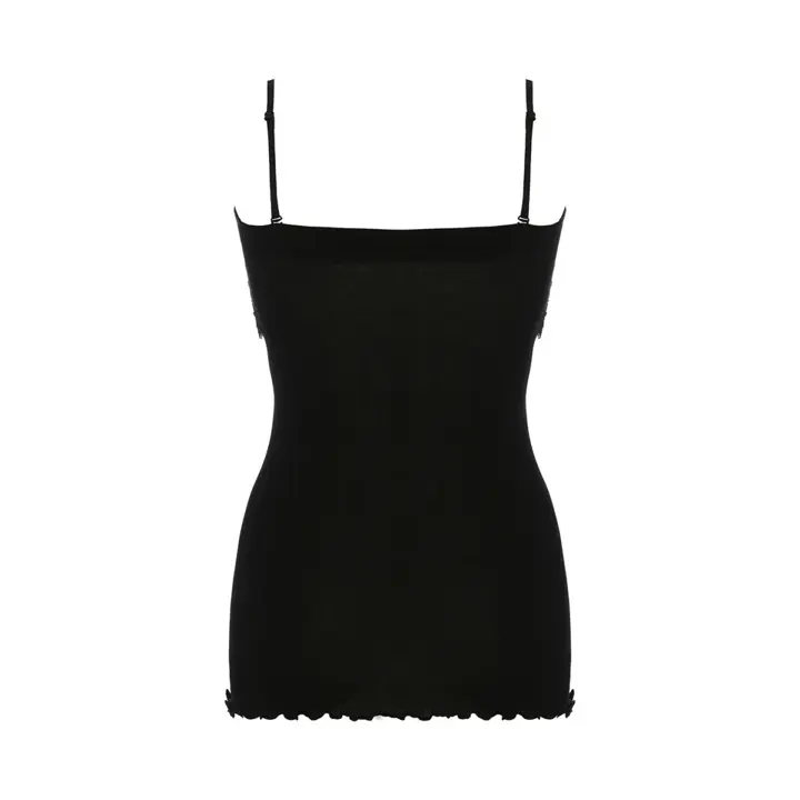 キャミソール 保湿インナー, ブラック, product image number 2