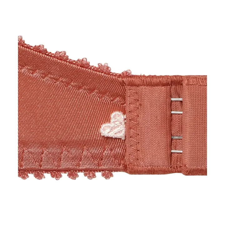 夢みるブラ DeepV ブラジャー1 アップルブロッサム, オレンジ, product image number 1