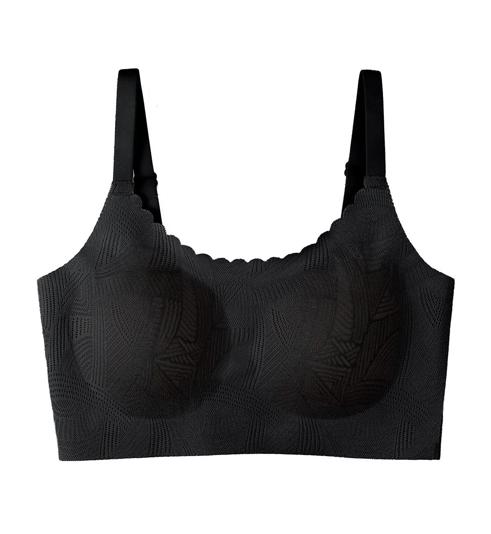 Triumph New Zero In Lace Padded Bra - Black - Non-wired Bra