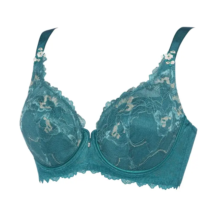 レッドレーベル バイ トリンプ0125  フルカップブラジャー, グリーン, product image number 2