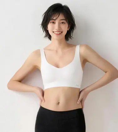 スロギー ゼロフィール 綿混 ハーフトップ
