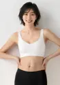 スロギー ゼロフィール 綿混 ハーフトップ