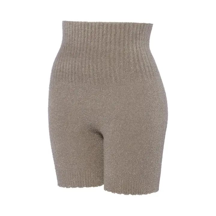 スロギー ホイップタッチ 2分丈ニットパンツ【一部カラーSALE】, グレー, product image number 4