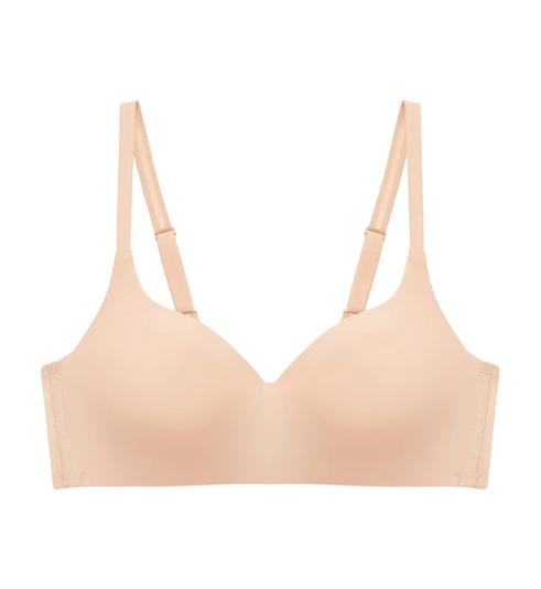Triumph Invisible Inside-Out เสื้อชั้นในไม่มีโครง คัพบาง - Natural skin - ไม่มีโครง