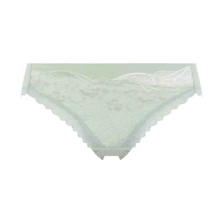 【SALE】すっきり包み込むブラ585 レギュラーショーツ, グリーン, product image number 0