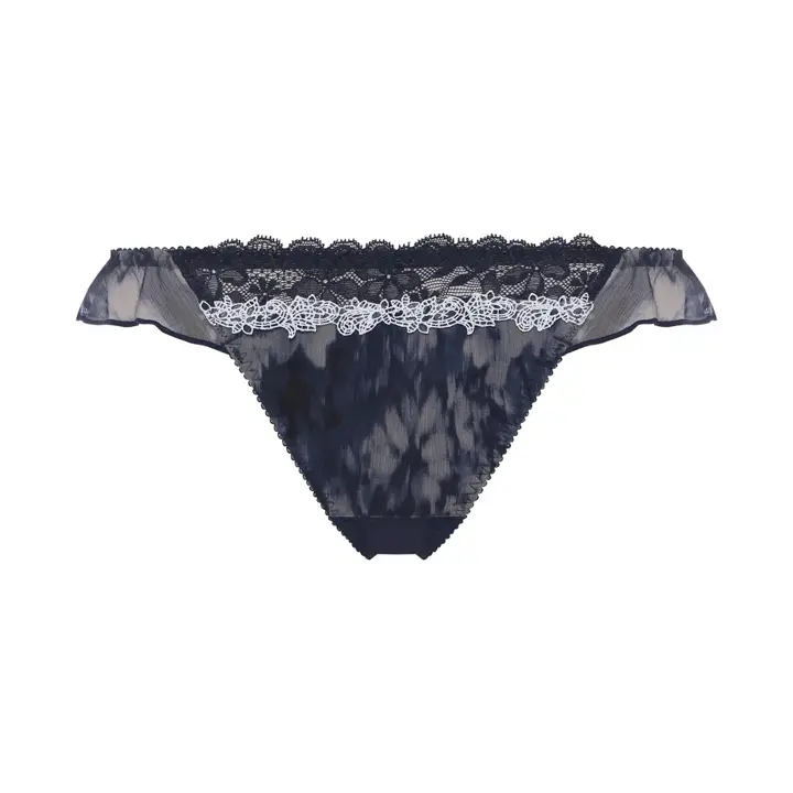 レッドレーベル バイ トリンプ0129 ストリング(Tバック), ブルー, product image number 0