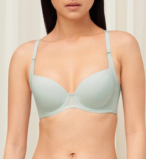 Triumph INVISIBLE INSIDE-OUT WIRED PADDED BRA - Forest frost - Wired