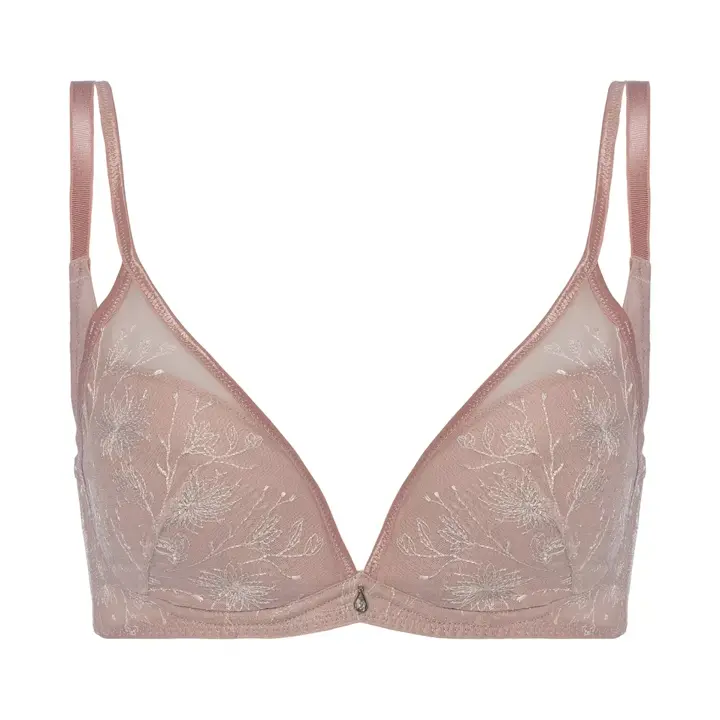 【SALE】チャーミングラマー ノンワイヤー ブラジャー サマーシアー, ピンク, product image number 0