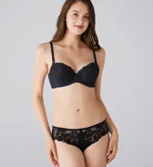 フロラーレ リュクス5022 レギュラーショーツ, ブラック, model image number 1