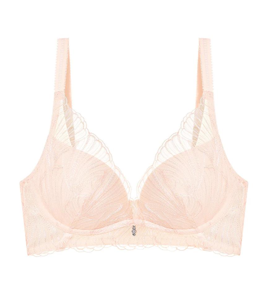 Triumph Seashell Non-Wired Push Up Deep V Bra - Fresh honey - Non-wired Bra