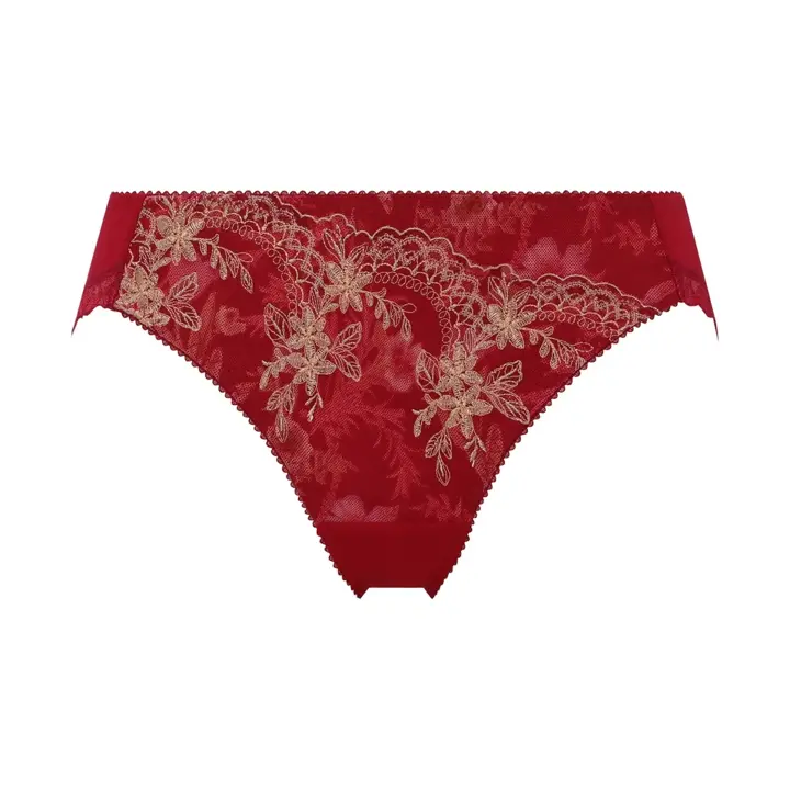 天使のブラ スリムライン644 レギュラーショーツ, レッド, product image number 0