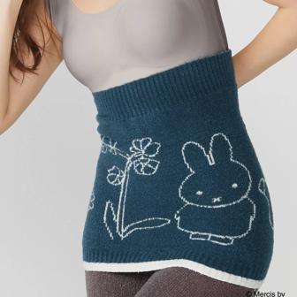 【SALE】スロギー ミッフィーコラボ あったか 腹巻, ブルー, model