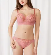 【SALE】レッドレーベル バイ トリンプ0109 ブラジャー(パッドなし), ピンク, model image number 1