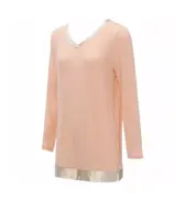 【SALE】エス バイ スロギー サンデーズ 8分袖インナートップ, オレンジ, product image number 1