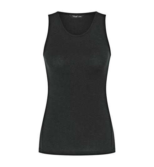 トップス MELT THE LADY layered camisole(BK) Double Layered Tank in Melt - Black / White – Carbon38