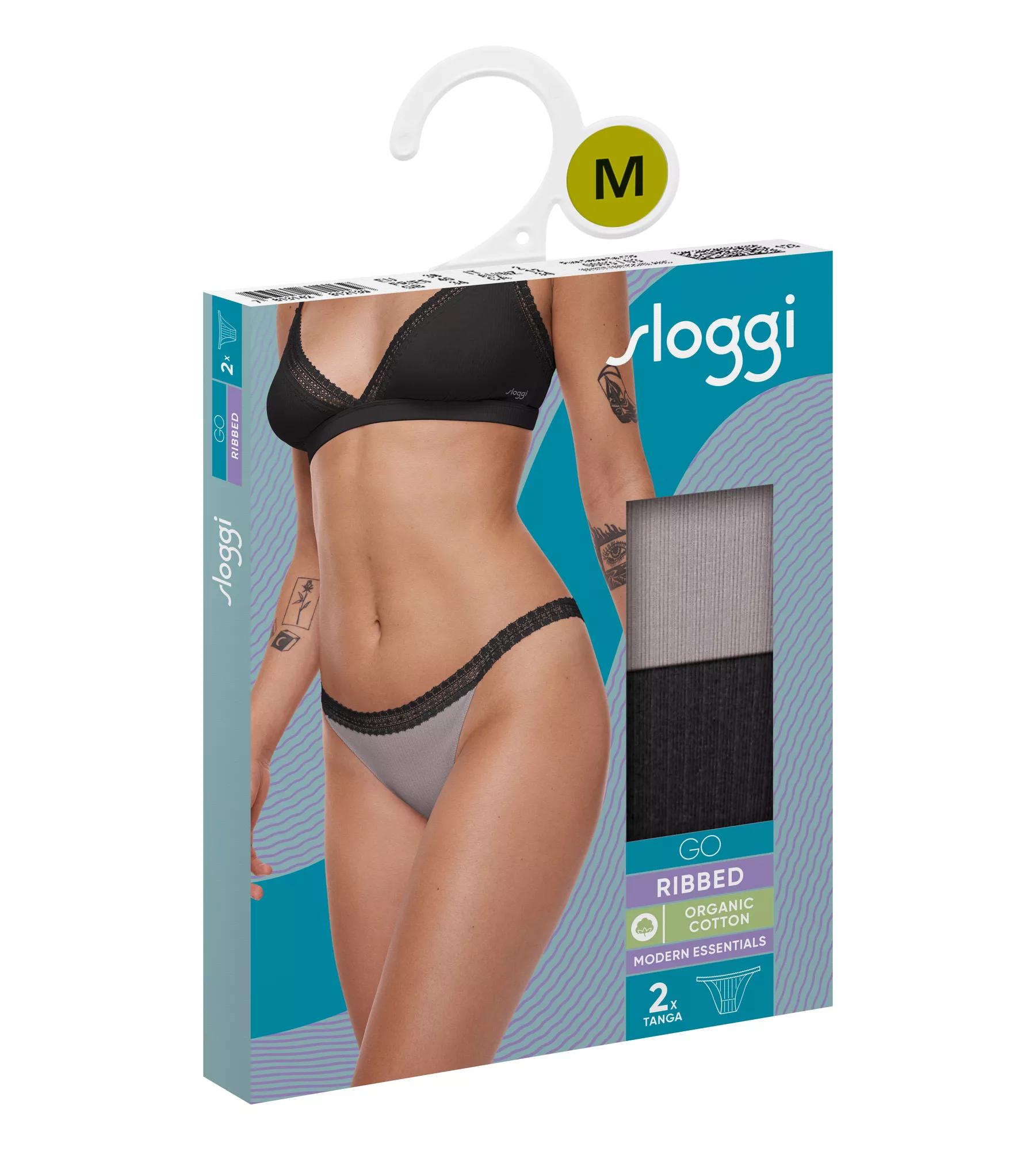 sloggi GO Ribbed H Tanga C2P Brief Image 15