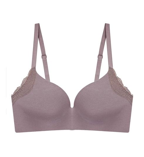 Triumph NATURAL SPOTLIGHT NON-WIRED PADDED BRA - Pigeon grey - Non-wired Bra