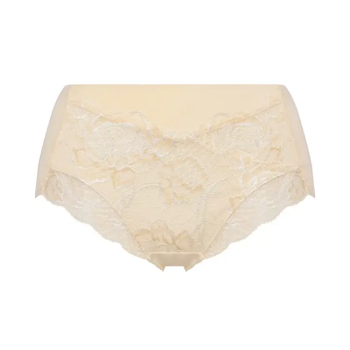 フロラーレ バイ トリンプ1100 はきこみ深めショーツ【一部カラーSALE】, イエロー, product image number 0
