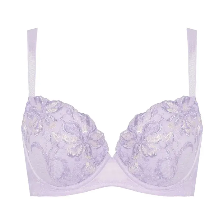 トリンプ プレミアム ゴールドレーベル4006 ブラジャー【一部カラーSALE】, パープル, product image number 0