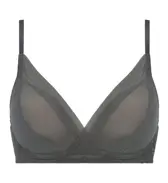 エス バイ スロギー シアー ノンワイヤーブラ, グリーン, product image number 0