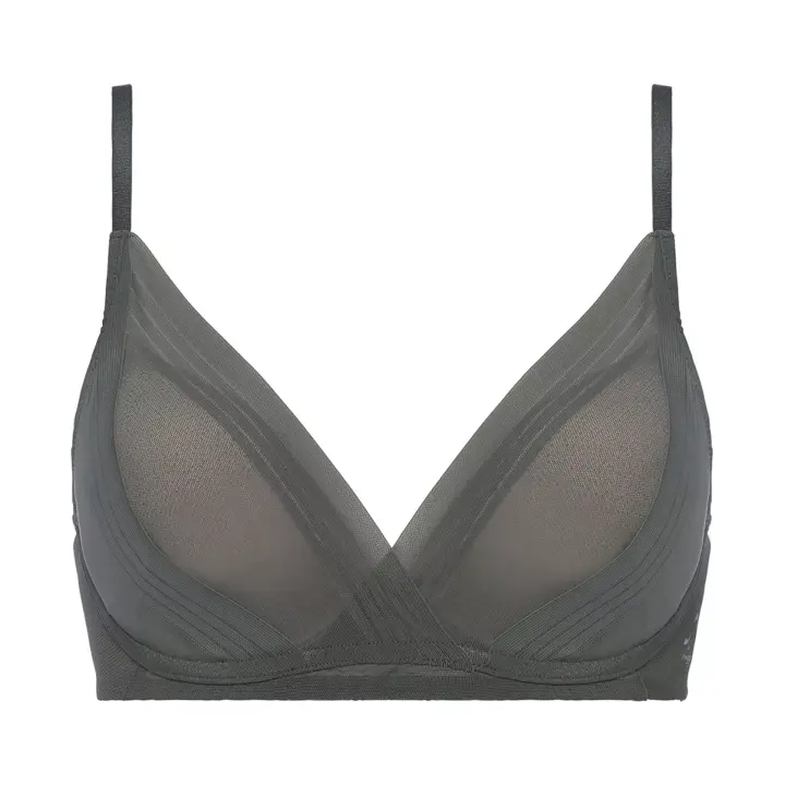 エス バイ スロギー シアー ノンワイヤーブラ, グリーン, product image number 0