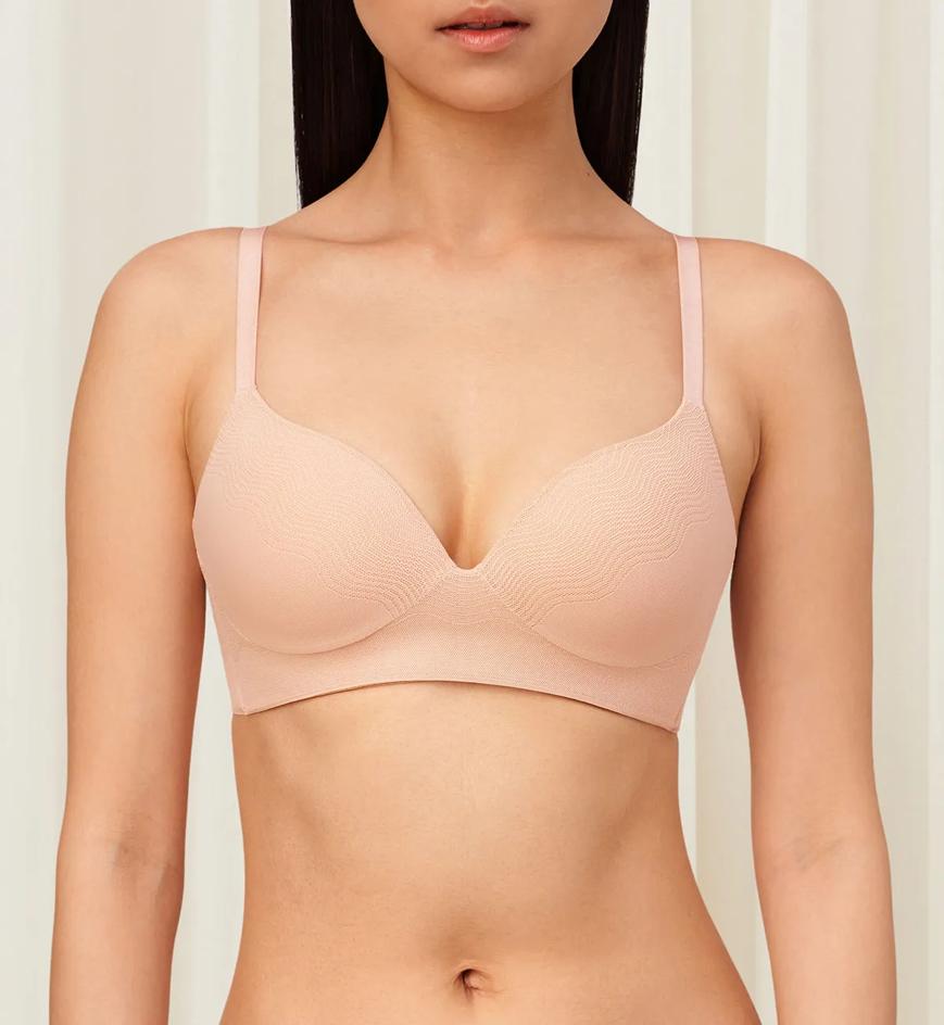 Triumph Smooth Sensation Magic Wire Padded Bra - Fig pink - Wired